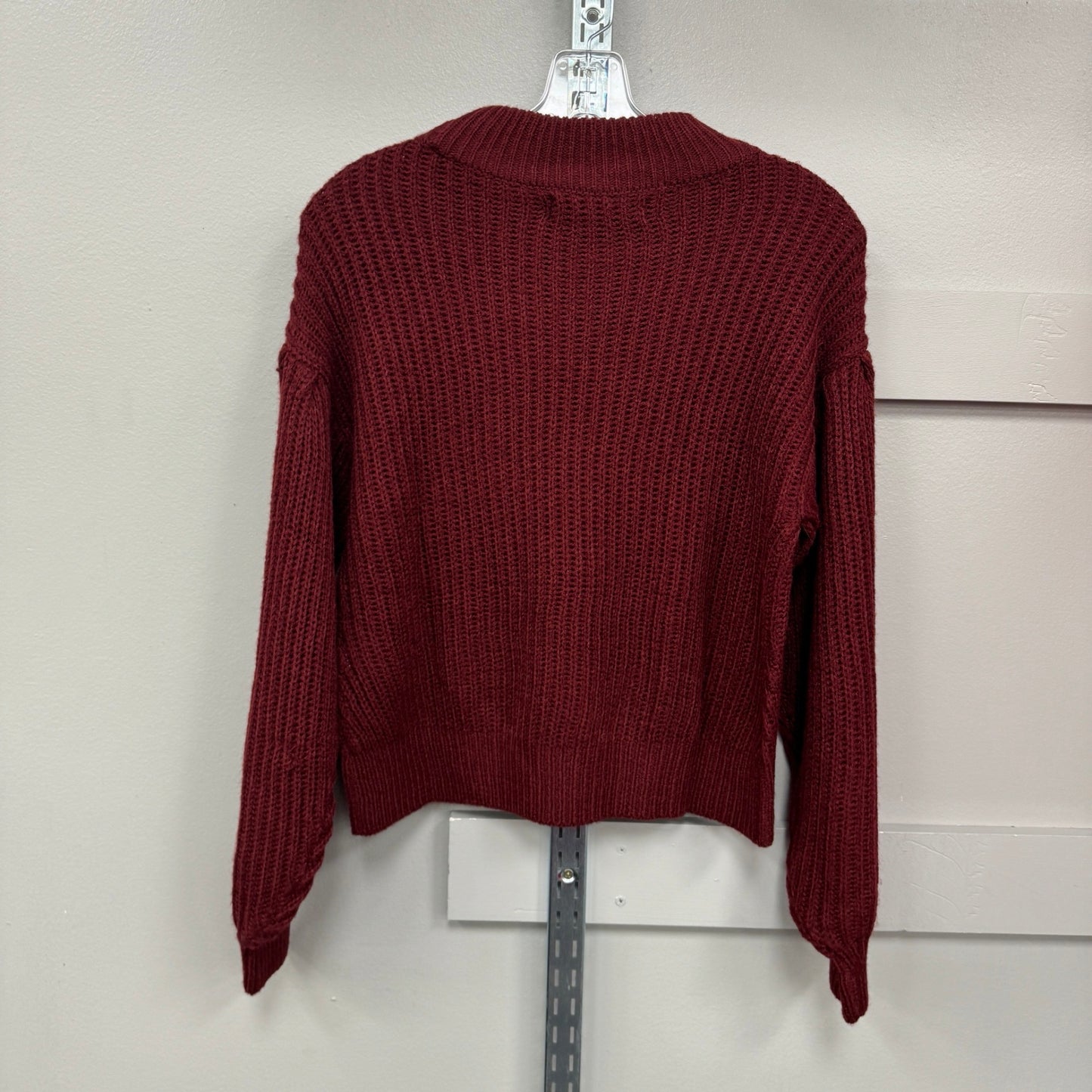 Sweater By Vera Moda In Burgundy, Size: Xs