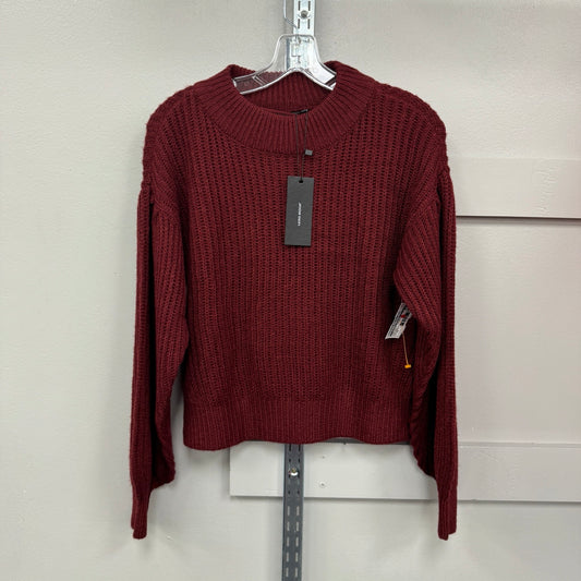 Sweater By Vera Moda In Burgundy, Size: Xs