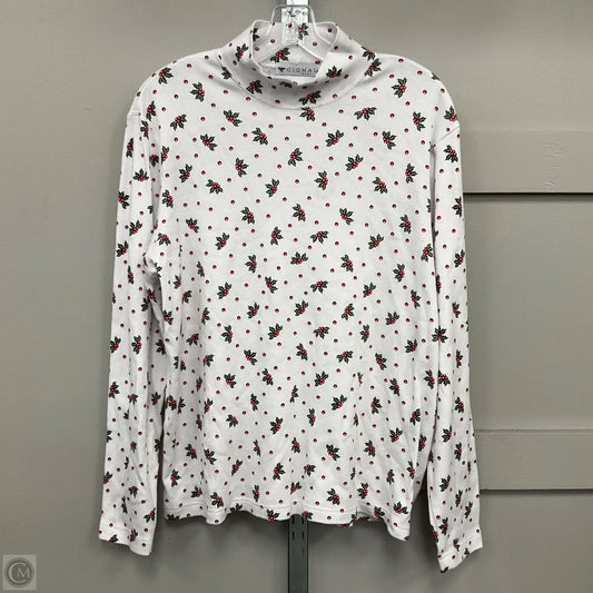 Top Long Sleeve By Clothes Mentor In White, Size: 3x
