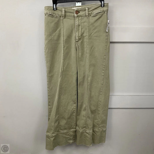 Pants Cropped By Clothes Mentor In Green, Size: 0