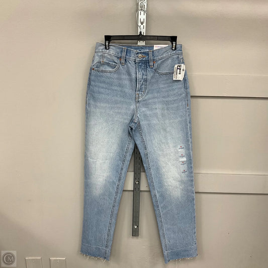Jeans Straight By Old Navy In Blue Denim, Size: 0