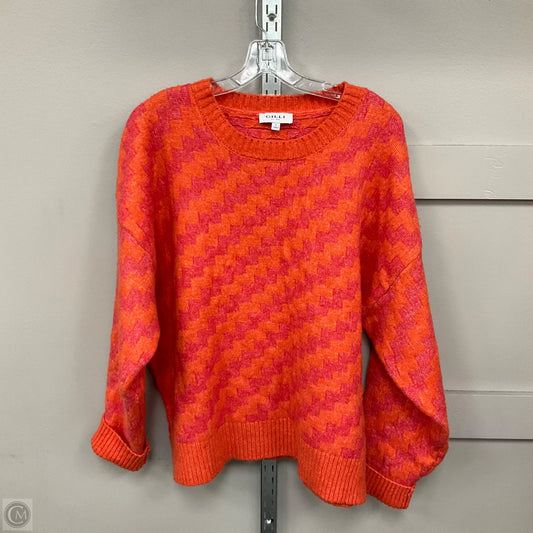 Sweater By Gilli In Orange, Size: L