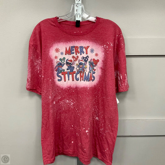 Top Short Sleeve By Clothes Mentor In Red, Size: Xl