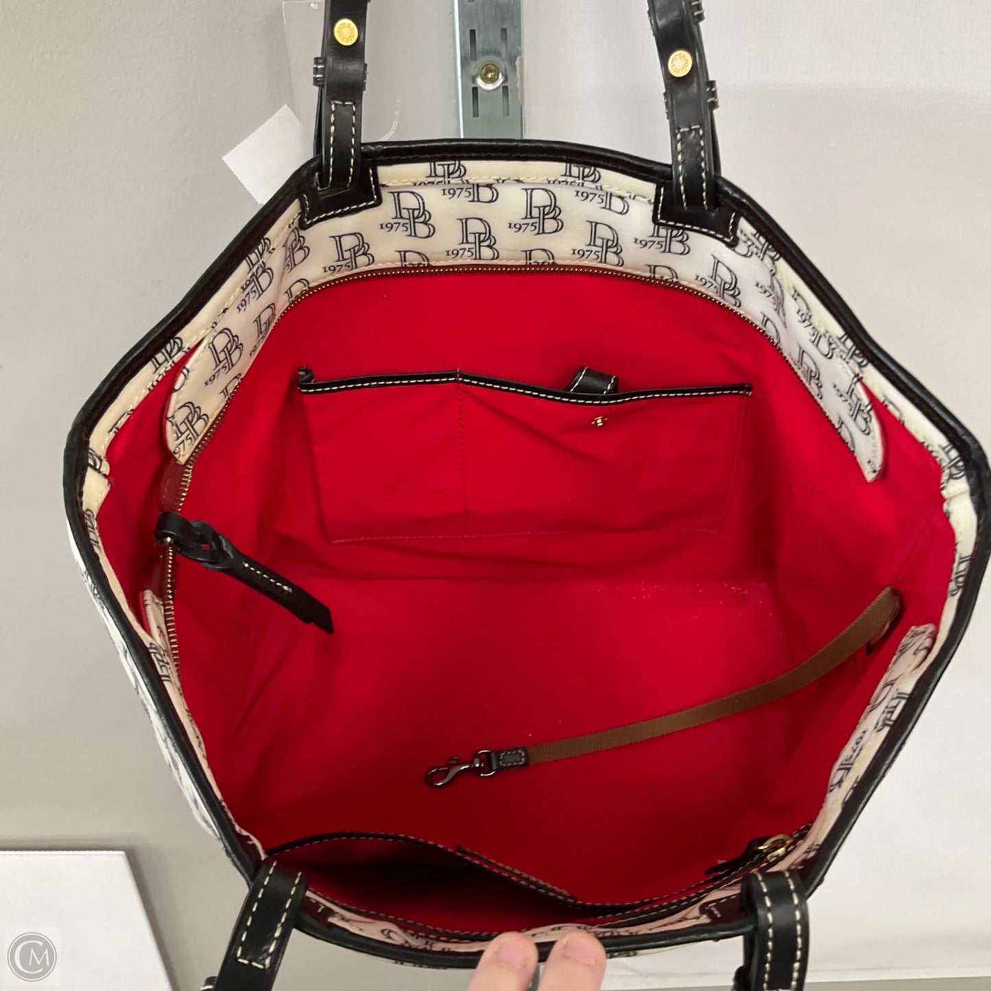 Handbag Designer By Dooney And Bourke, Size: Large