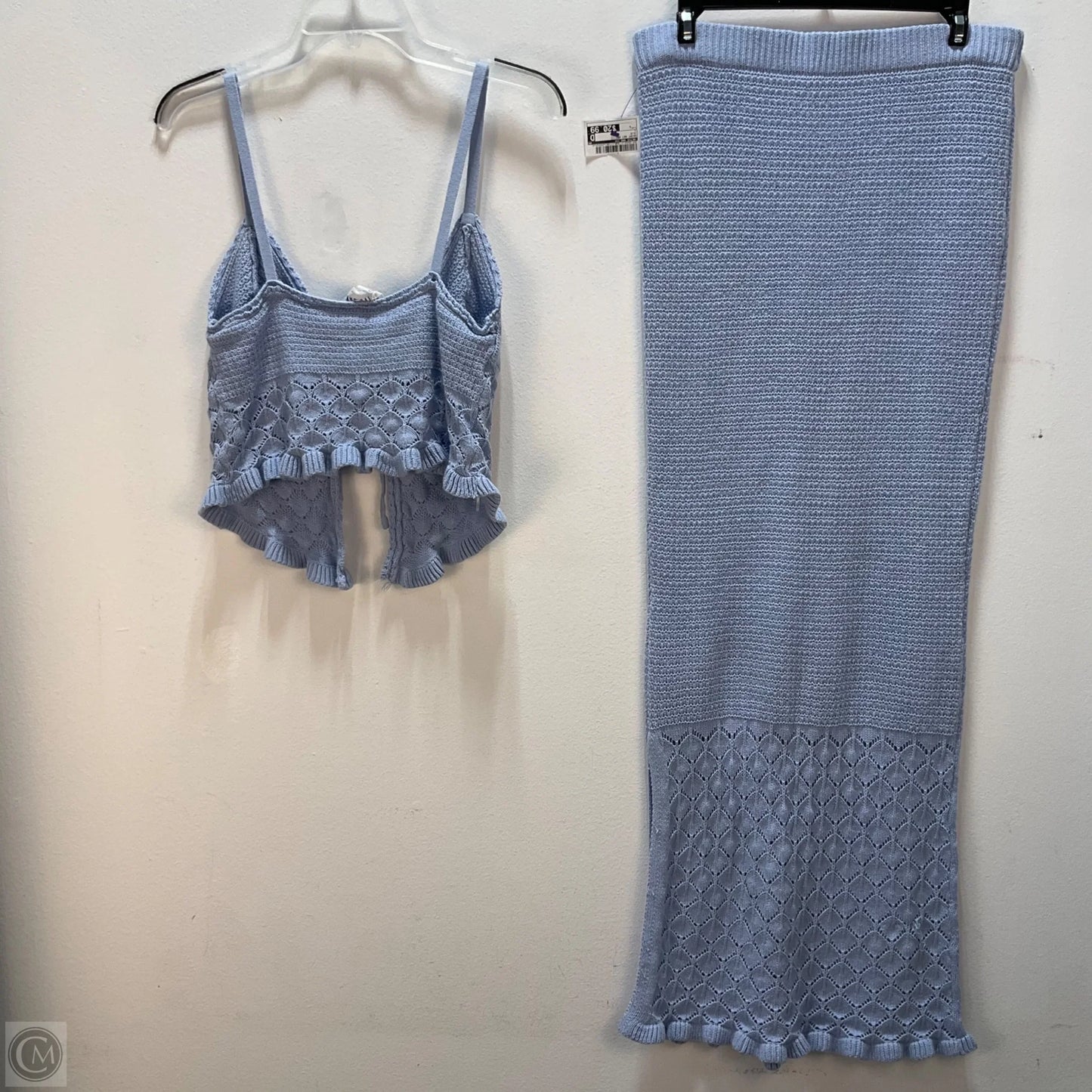 Skirt Set 2pc By Olive And Oak In Blue, Size: L
