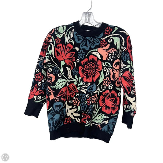 Sweater By Polagram In Floral Print, Size: S