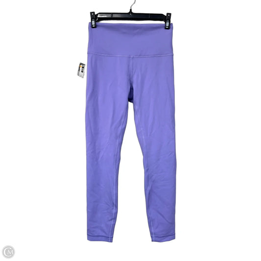 Athletic Leggings By Lululemon In Purple, Size: 6