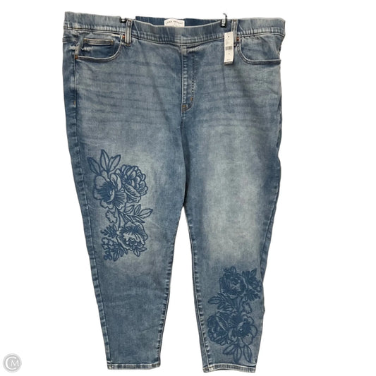 Jeans Skinny By Lane Bryant In Blue Denim, Size: 28