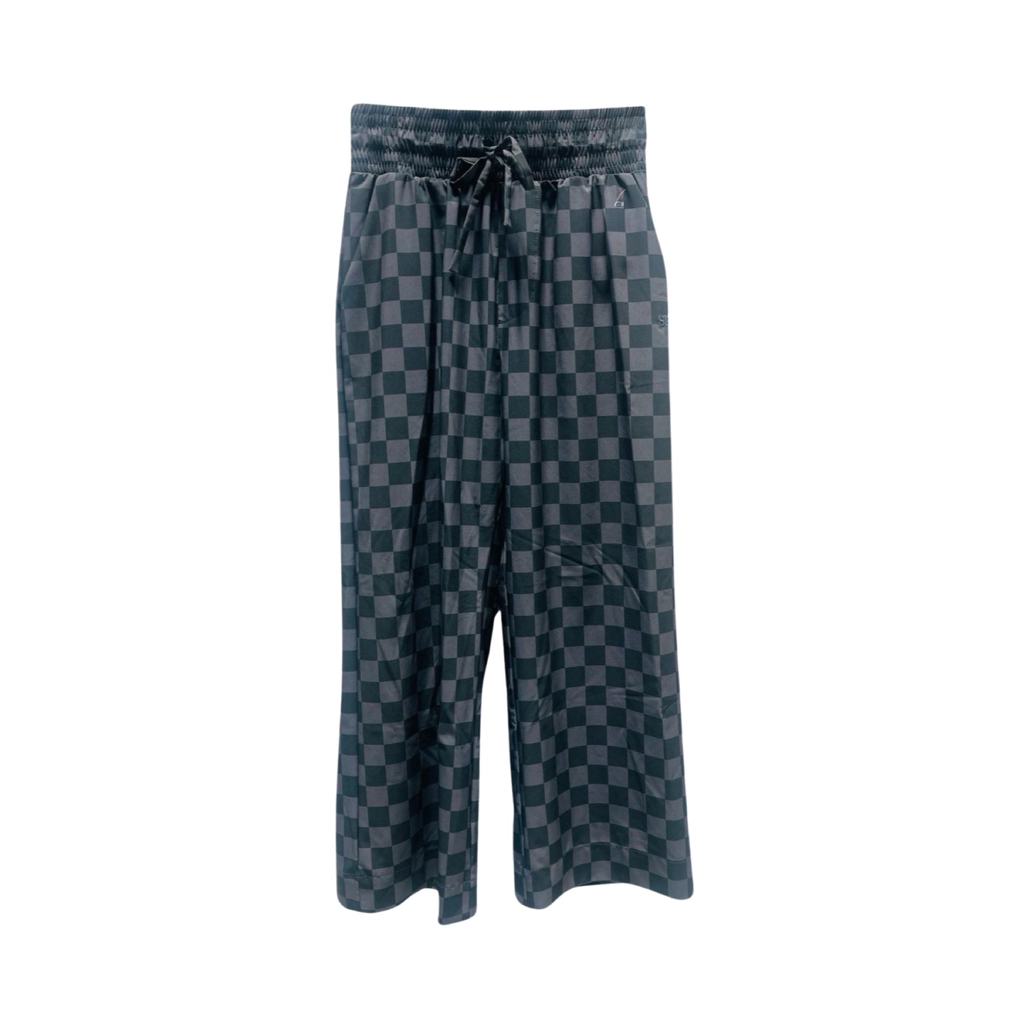 Grey & Black Checked Pants Lounge By Albion  Size: Xs