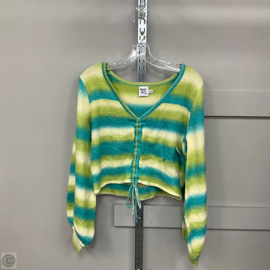 Sweater By Clothes Mentor In Blue & Green, Size: M