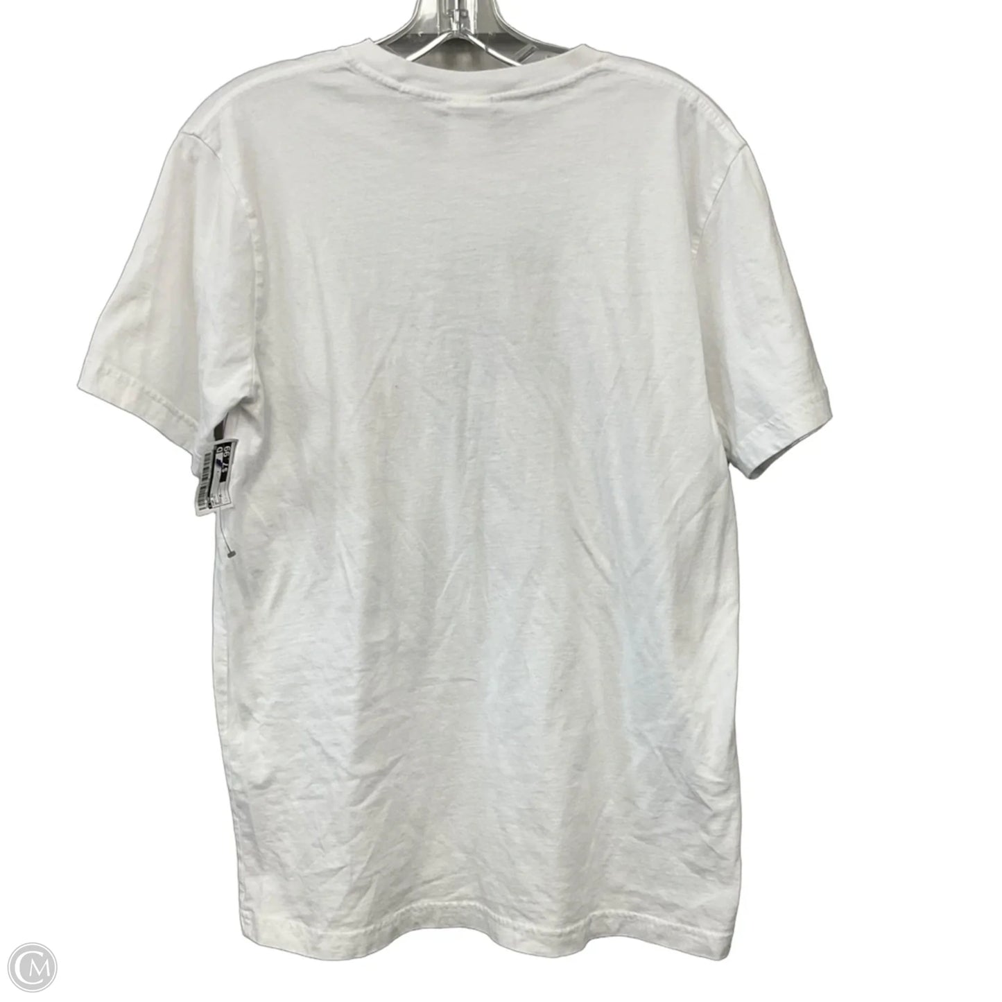 Top Short Sleeve By Cmf In White, Size: M