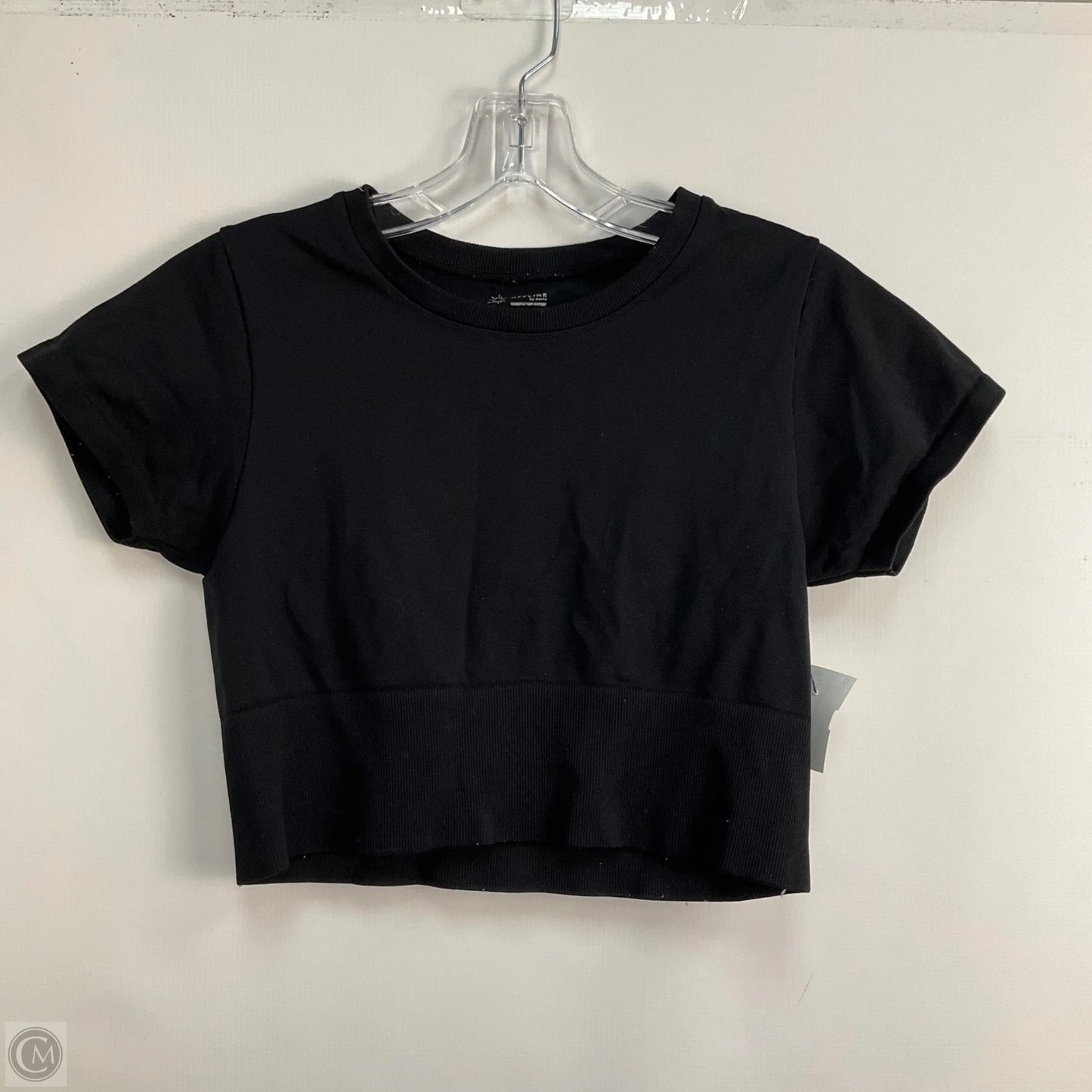 Top Short Sleeve By Aerie In Black, Size: M