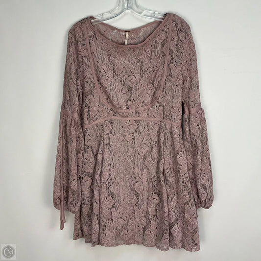 Dress Casual Midi By Free People In Pink, Size: M