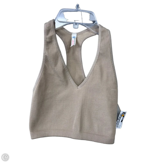 Athletic Bra By Free People In Tan, Size: M