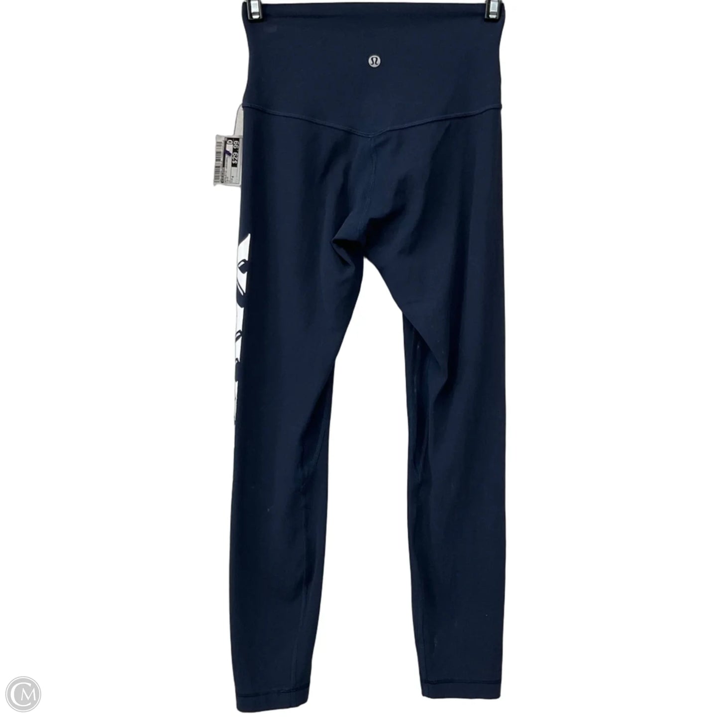Athletic Leggings By Lululemon In Blue, Size: 4