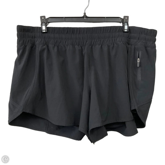 Athletic Shorts By Lululemon In Black, Size: 18
