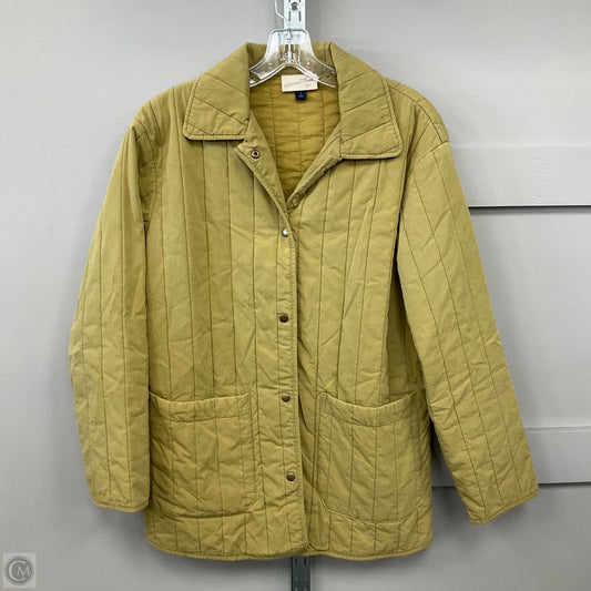 Jacket Quilted By Universal Thread In Yellow, Size: S