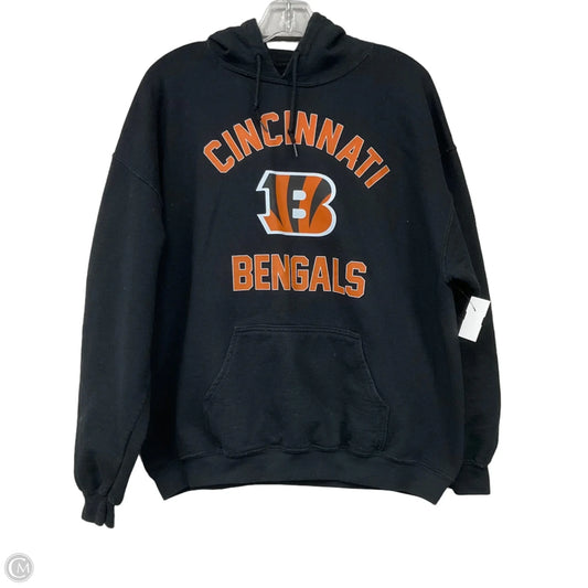 Sweatshirt Hoodie By Cme In Black, Size: L