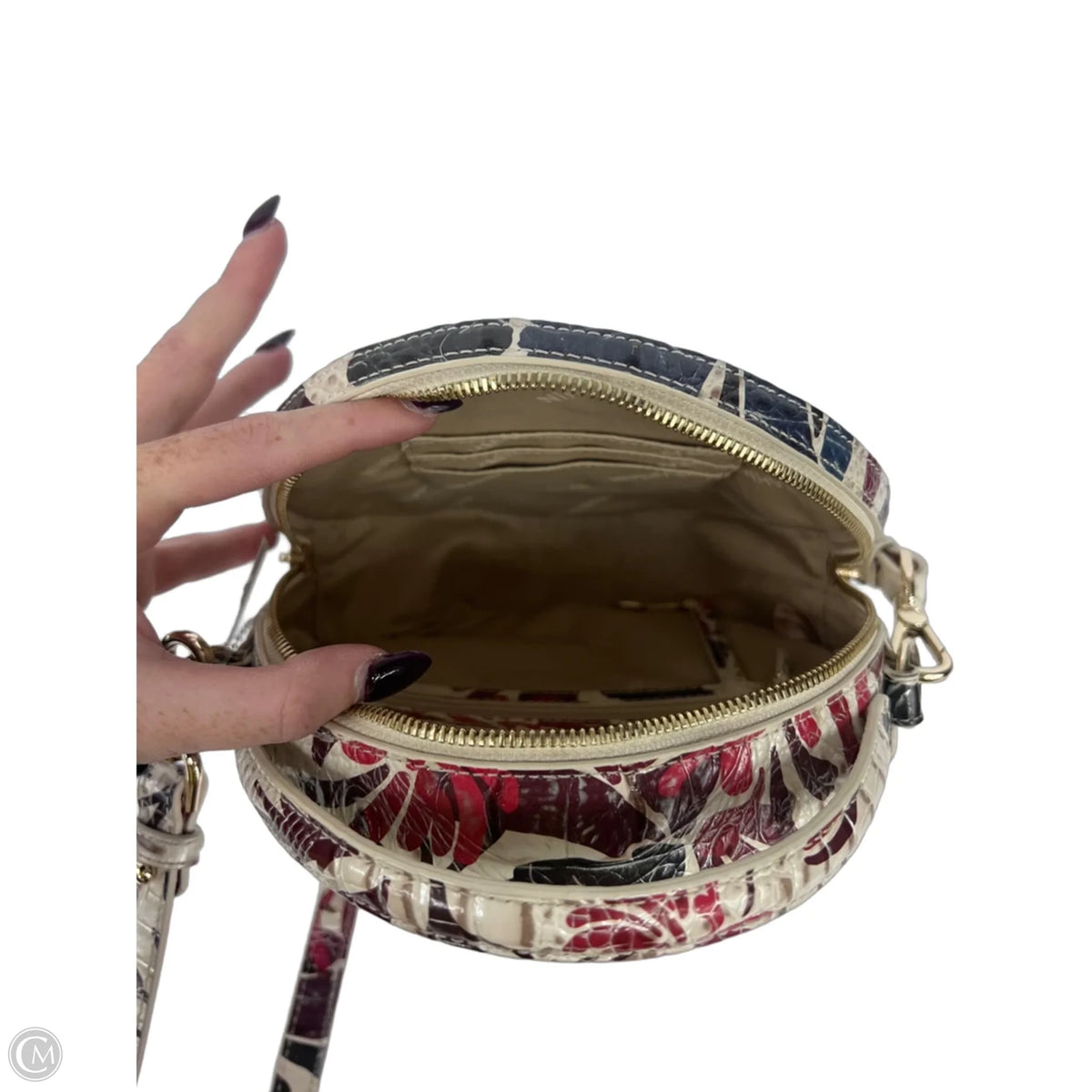 Crossbody Designer By Brahmin, Size: Medium