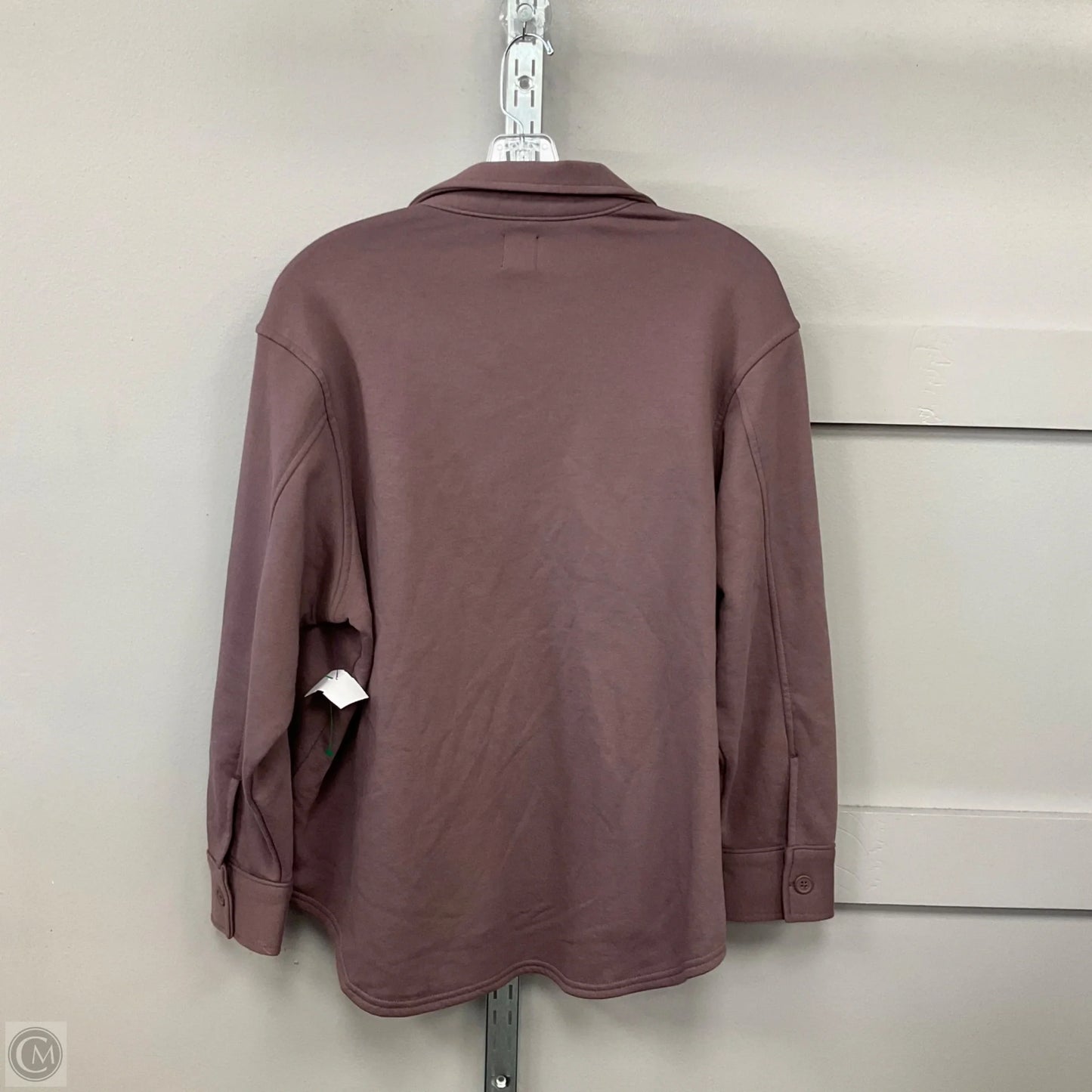 Jacket Shirt By Gap In Mauve, Size: Xs