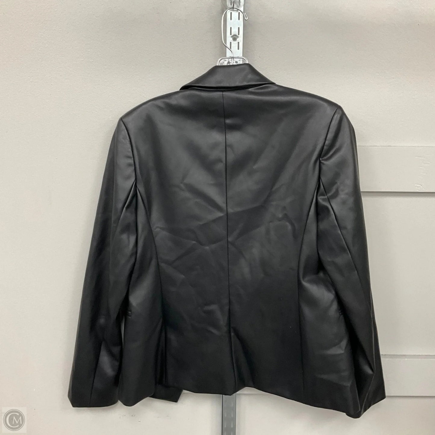 Jacket Leather By Express In Black, Size: S
