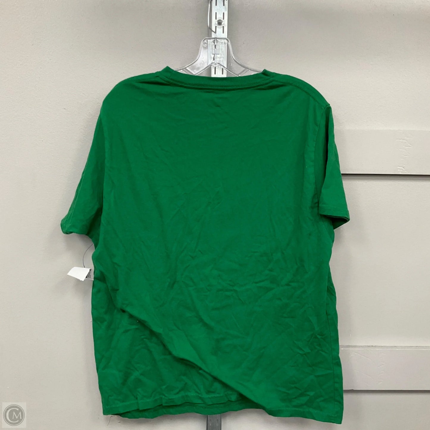 Top Short Sleeve By Cmf In Green, Size: L