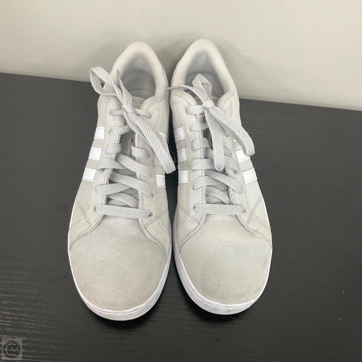 Shoes Sneakers By Adidas In Grey, Size: 7