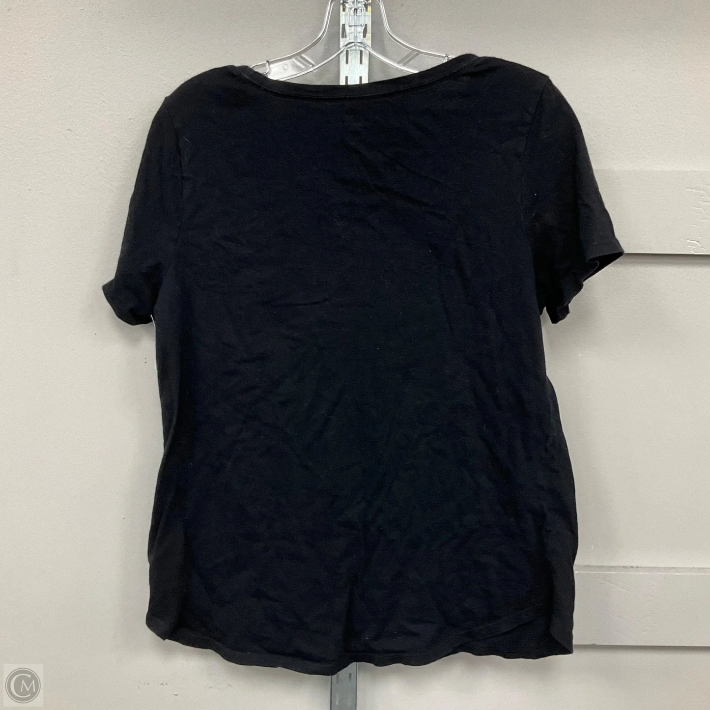 Top Short Sleeve By Old Navy In Black, Size: L