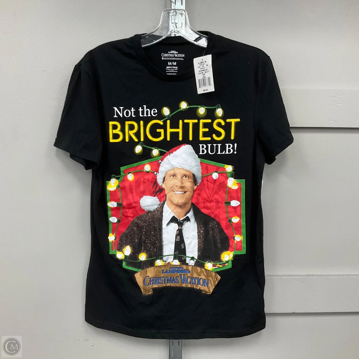 Top Short Sleeve By Cmf In Black, Size: M