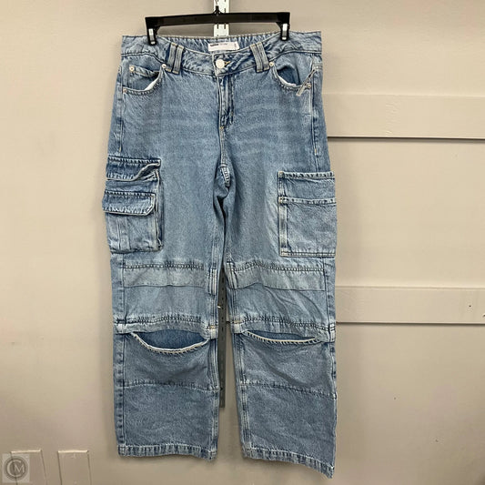 Jeans Wide Leg By Garage In Blue Denim, Size: 8