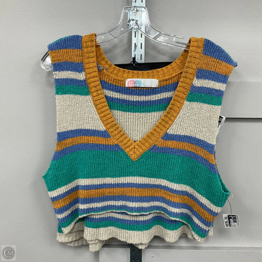 Top 2pc Sleeveless By Free People In Multi-colored, Size: L