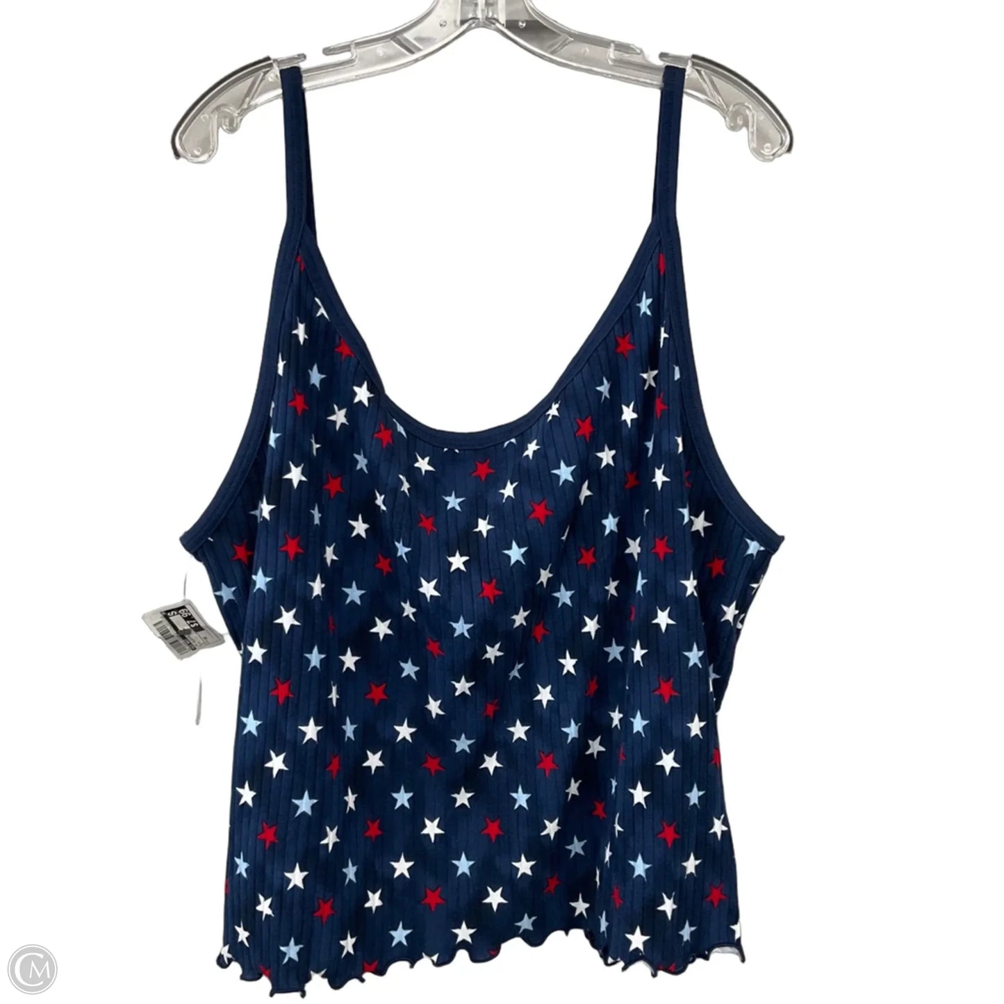 Top Sleeveless By Old Navy In Blue, Size: 4x