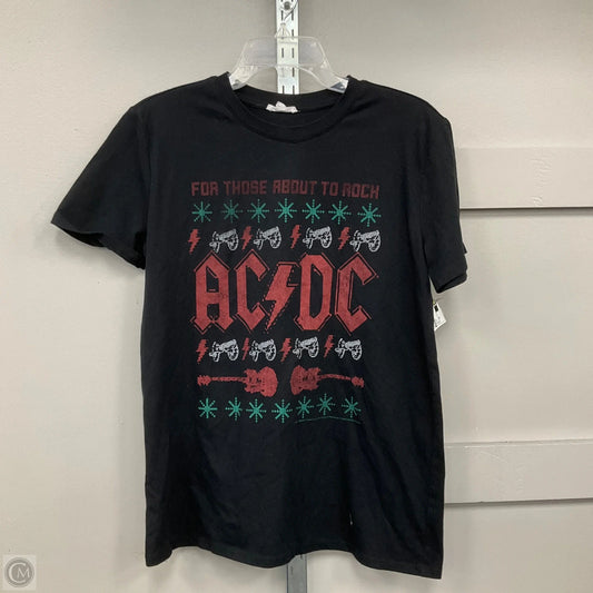 Top Short Sleeve By Maurices In Black, Size: Xs