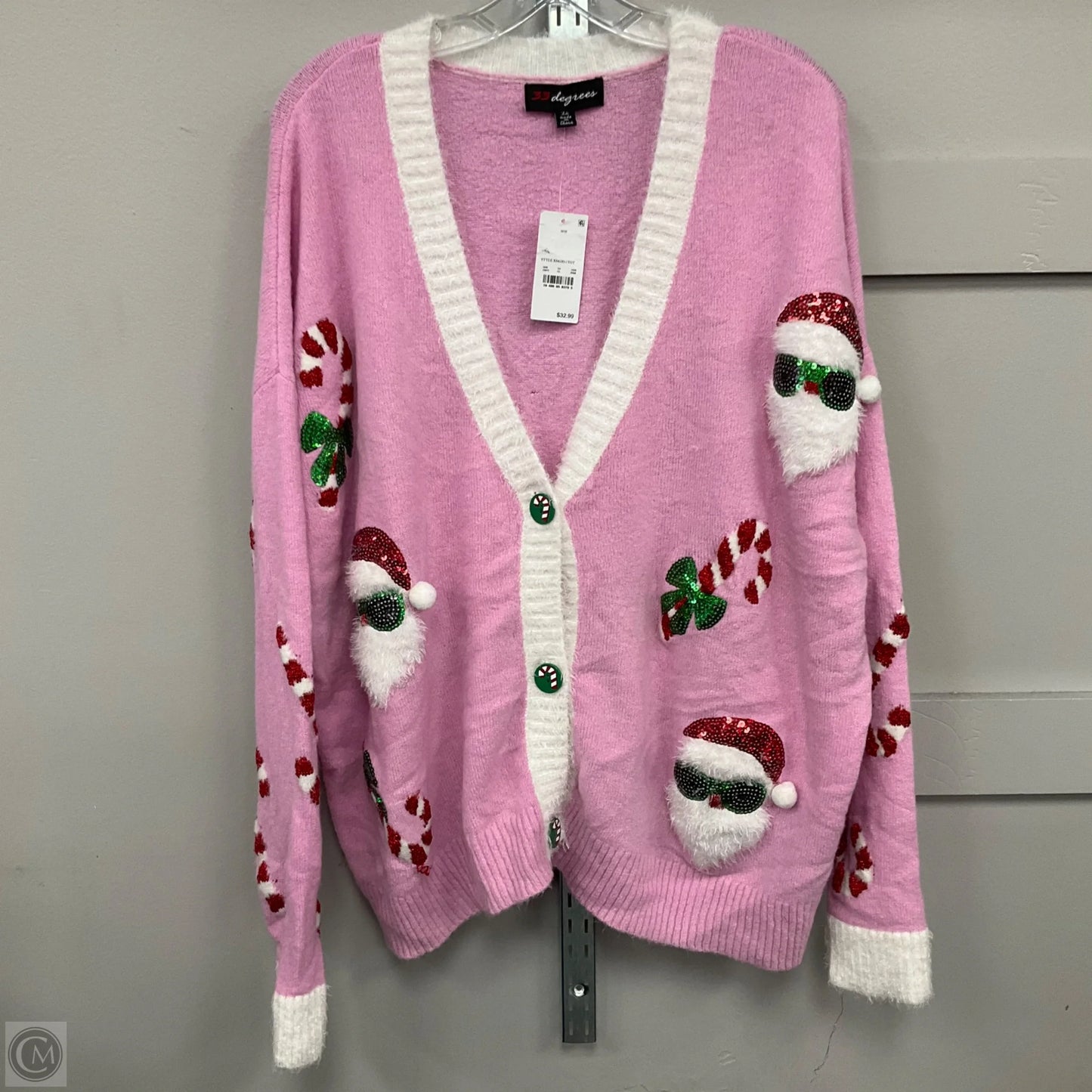 Sweater By Cmf In Pink, Size: Xl