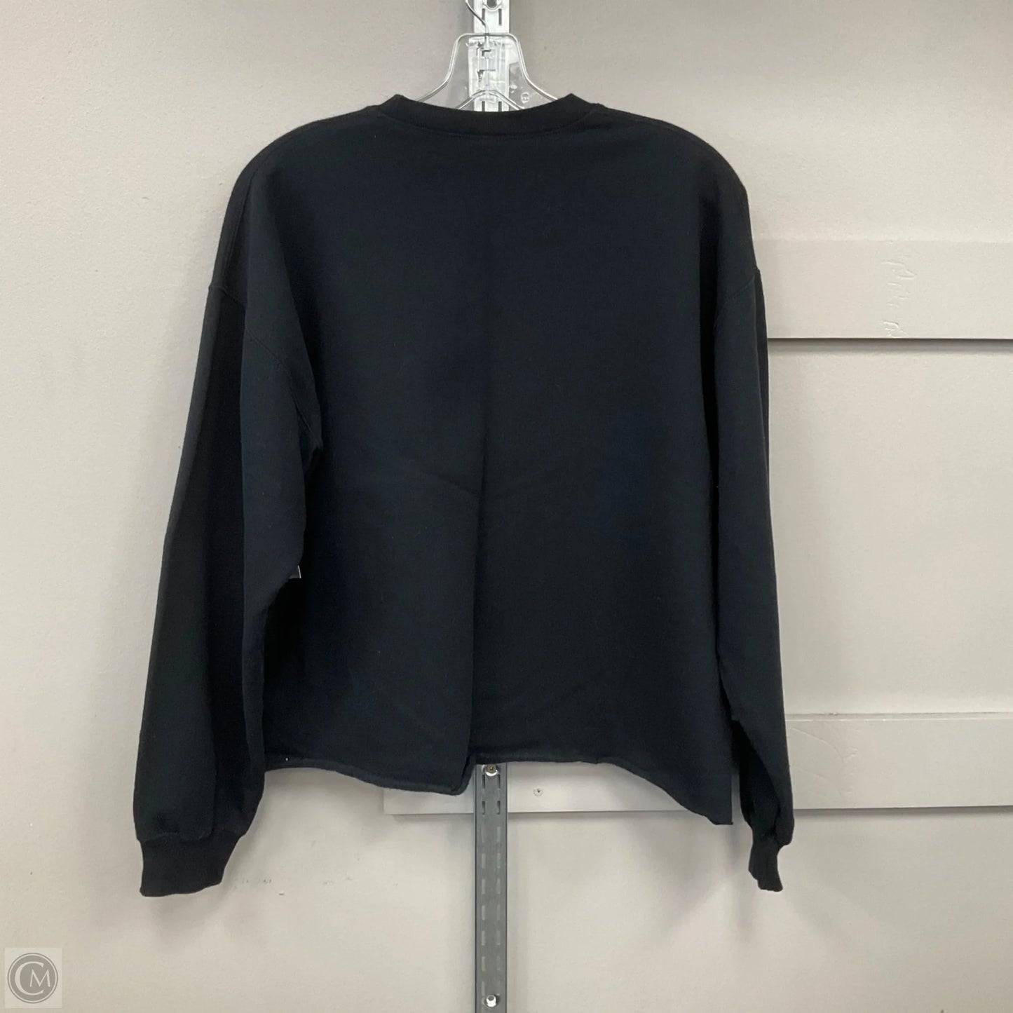 Sweatshirt Crewneck By Gildan In Black, Size: L
