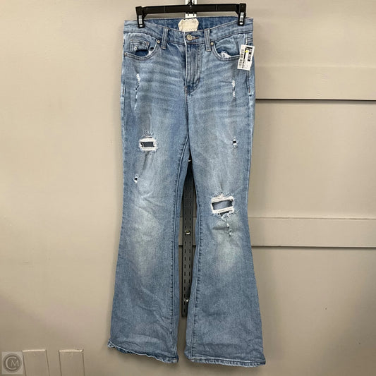 Jeans Flared By Altard State In Blue Denim, Size: 0