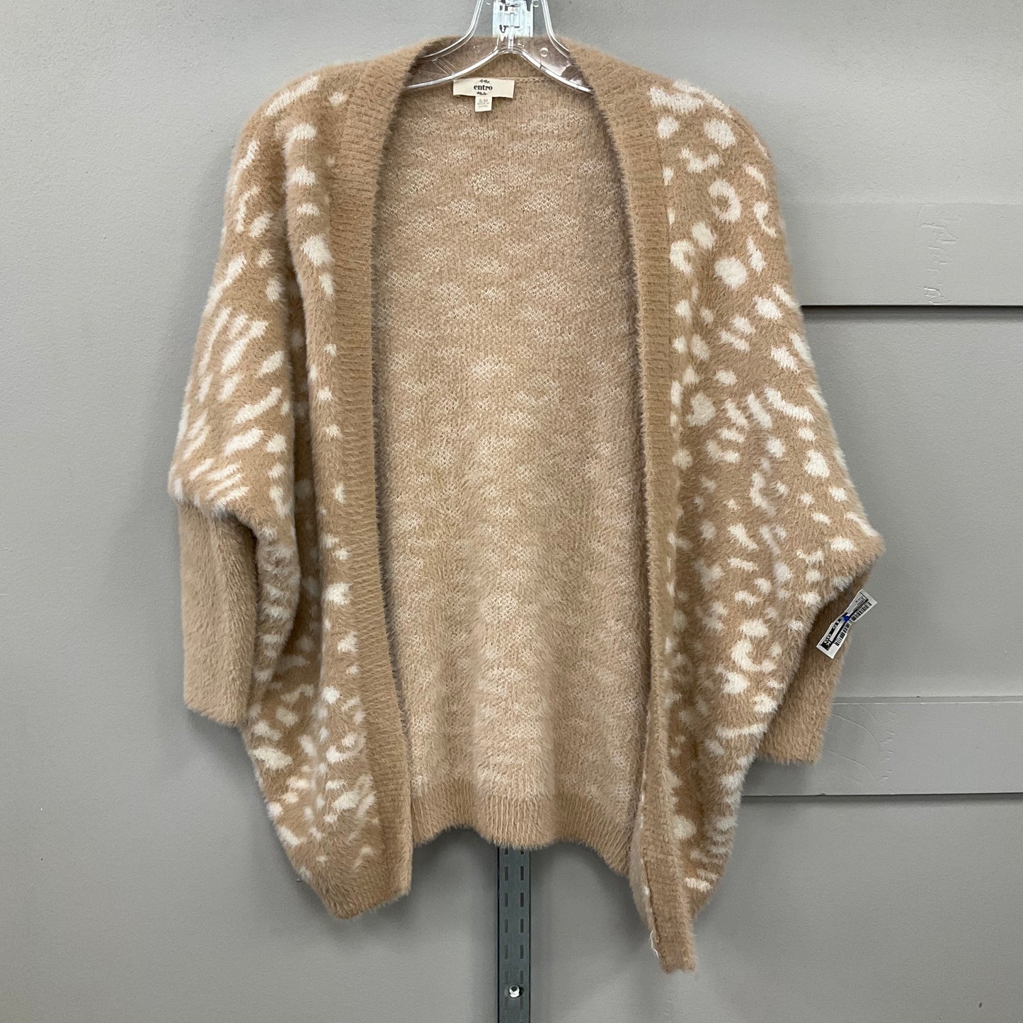 Cardigan By Entro In Cream, Size: S