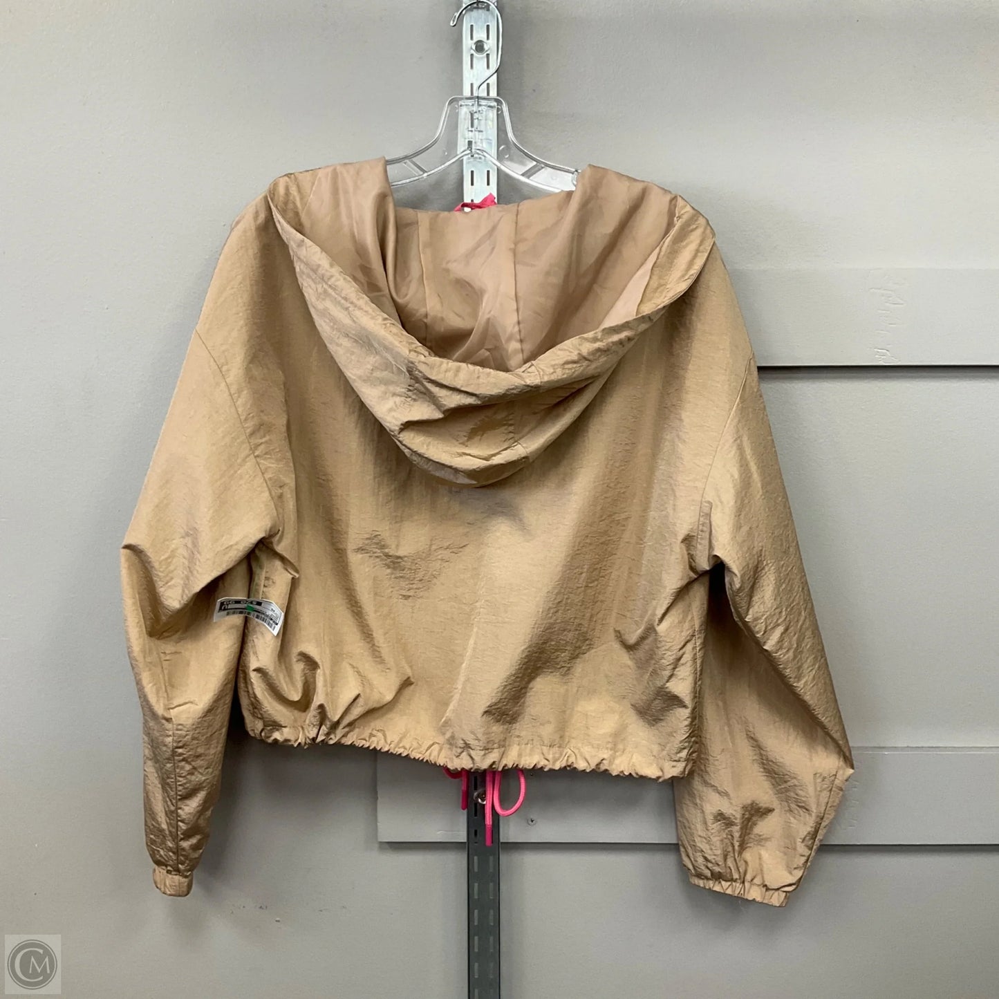 Jacket Windbreaker By La Hearts In Brown, Size: Xs