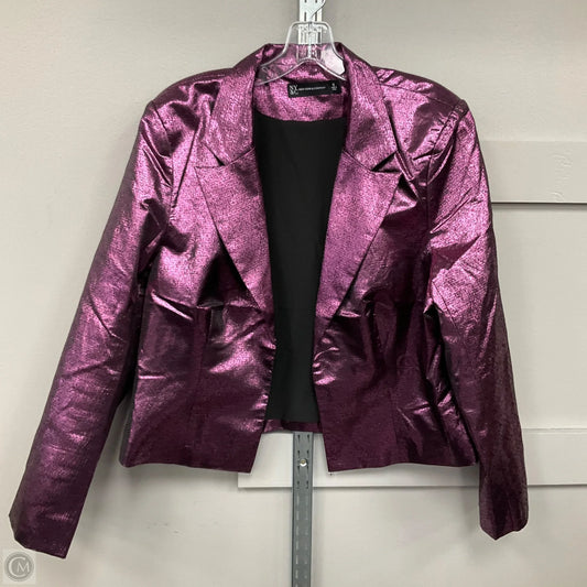 Blazer By New York And Co In Purple, Size: 12