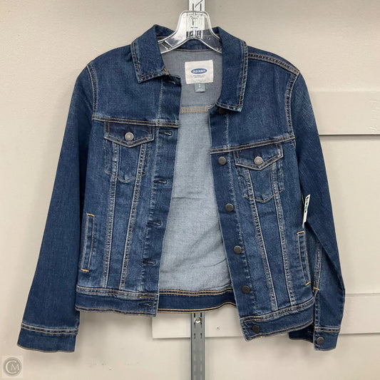 Jacket Denim By Old Navy In Blue Denim, Size: S