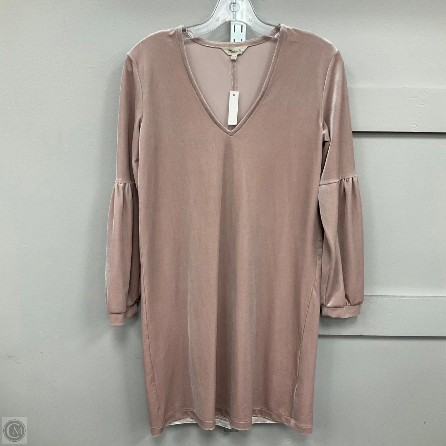 Dress Casual Midi By Madewell In Tan, Size: Xxs