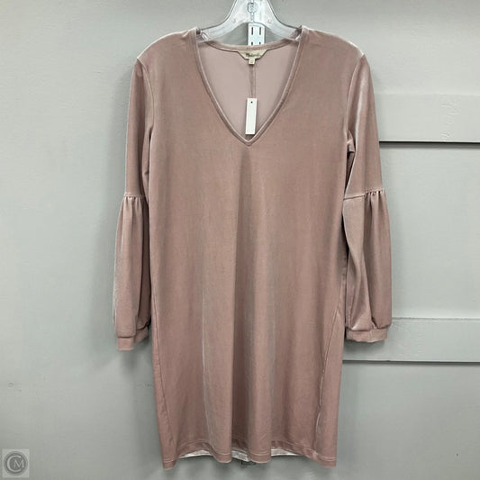 Dress Casual Midi By Madewell In Tan, Size: Xxs