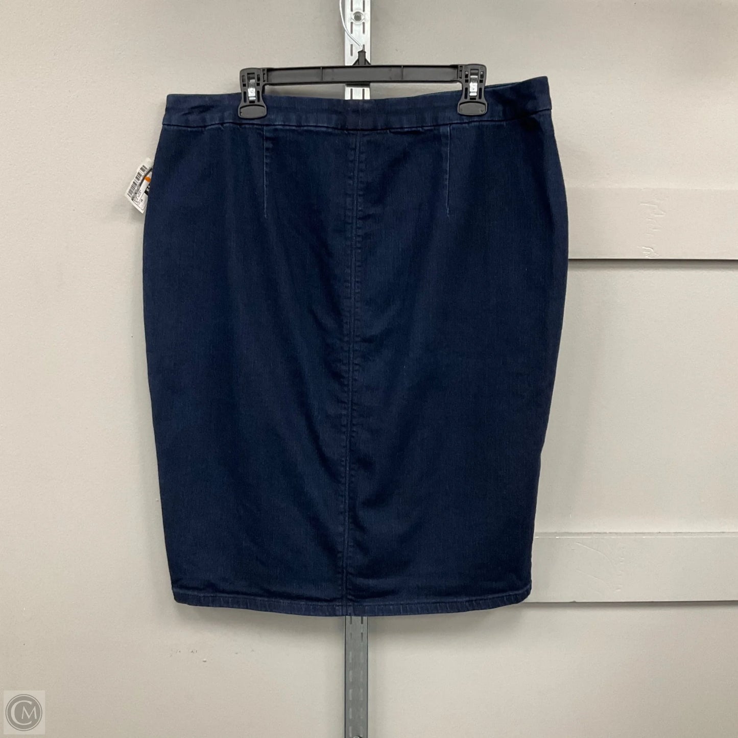 Skirt Midi By Lane Bryant In Blue Denim, Size: 16