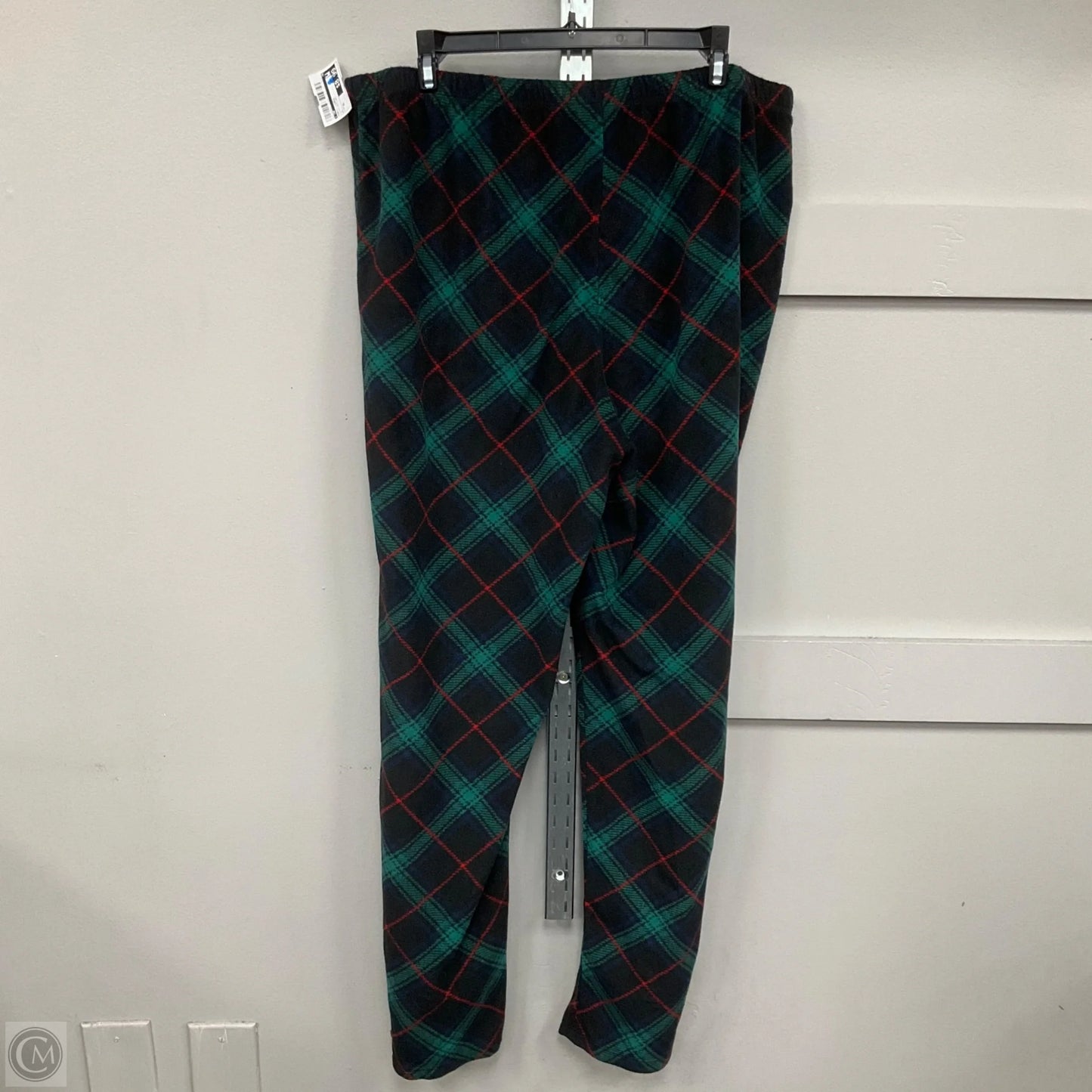 Pajama Pants In Plaid Pattern, Size: Xl