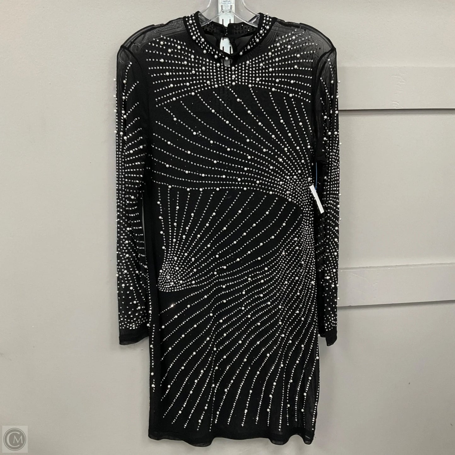 Dress Casual Midi In Black, Size: Xxl