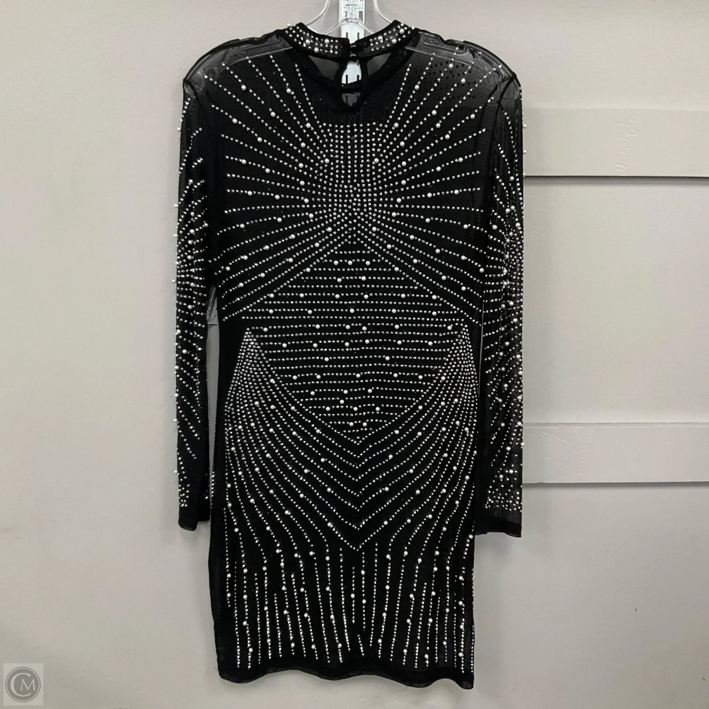 Dress Casual Midi In Black, Size: Xxl