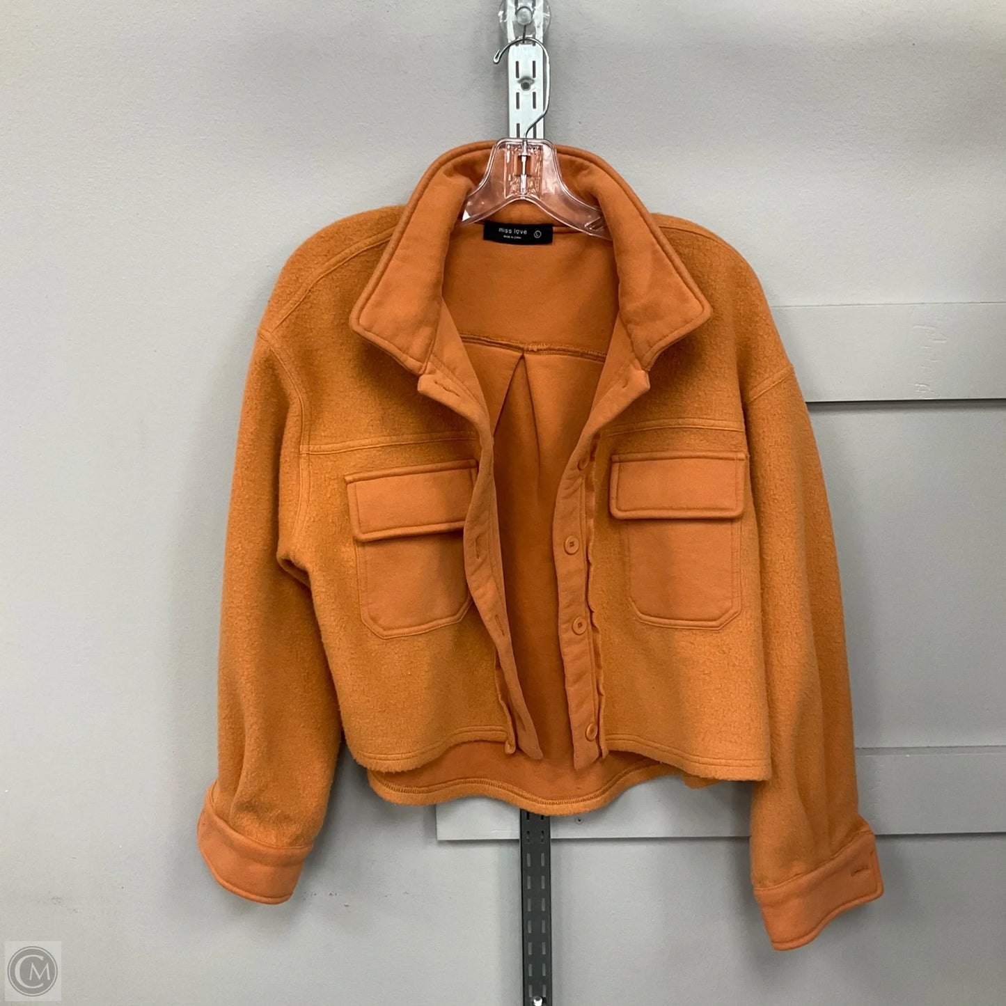 Jacket Other By Miss Love In Orange, Size: L