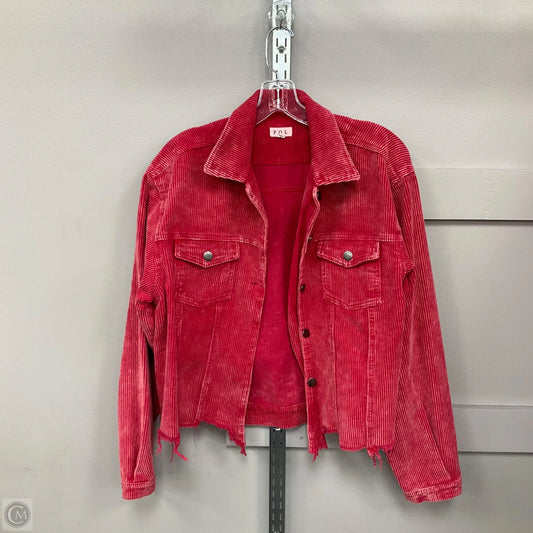 Jacket Other By Pol In Red, Size: M