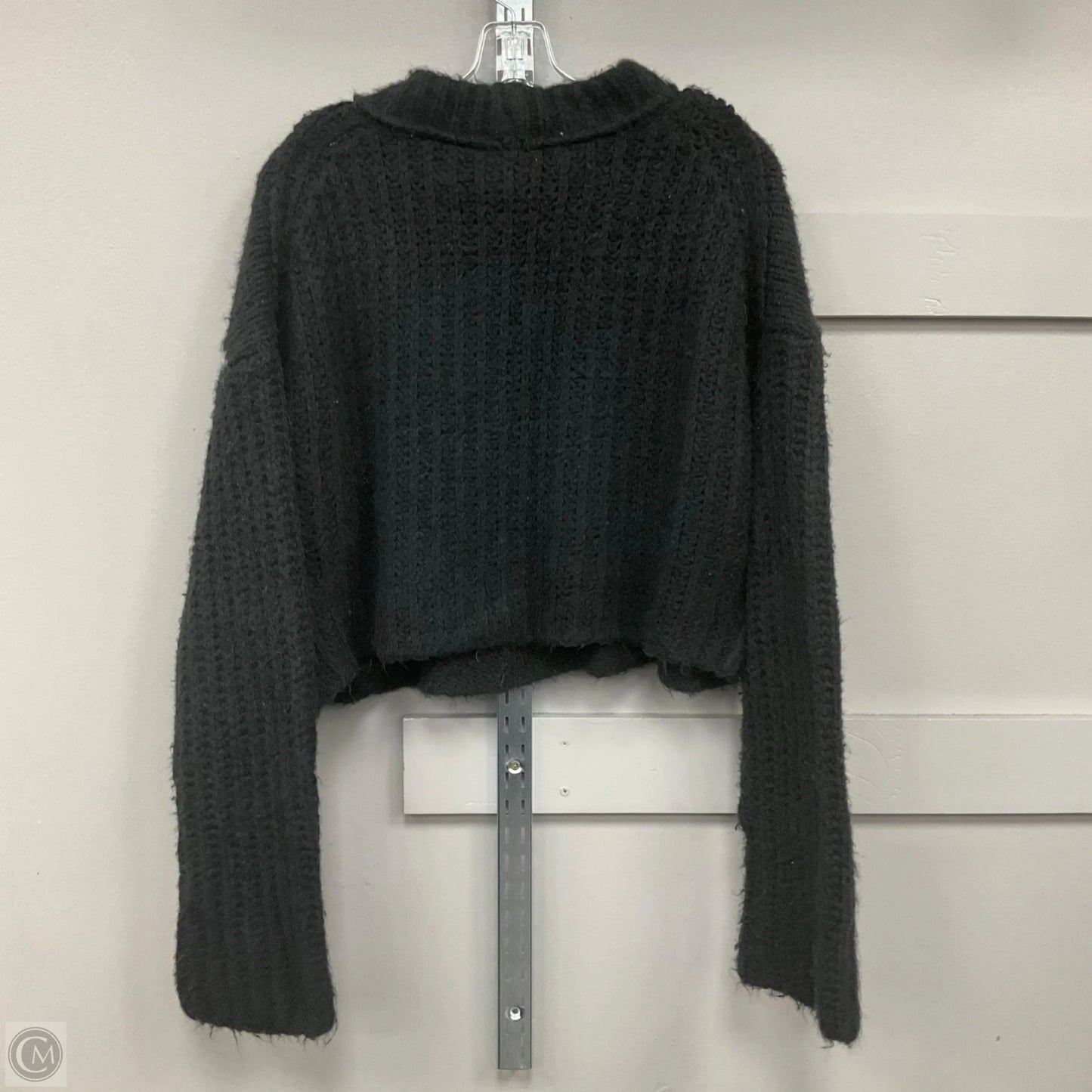 Sweater By Free People In Black & White, Size: S