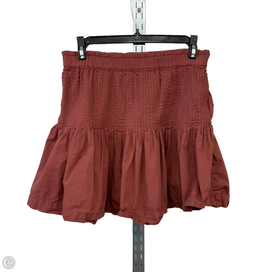 Skirt Mini & Short By Anthropologie In Brown, Size: Xs